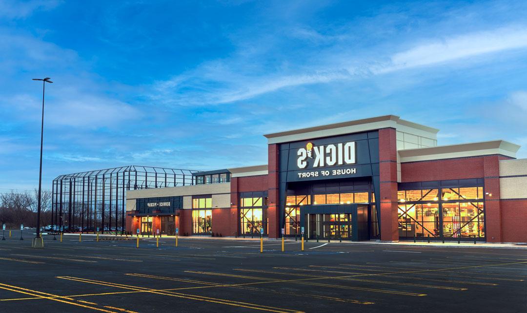 Store front of DICK's Sporting Goods store in Victor, NY